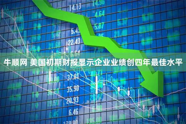 牛顺网 美国初期财报显示企业业绩创四年最佳水平