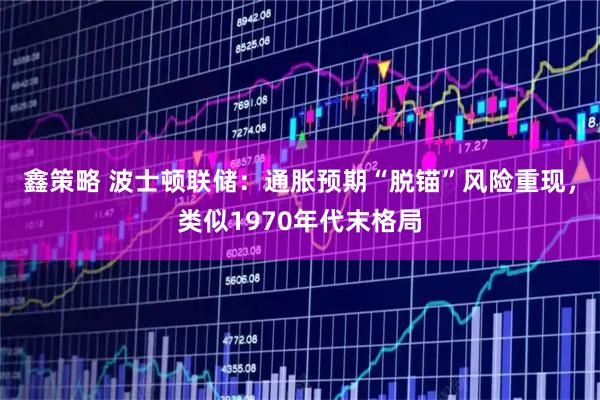 鑫策略 波士顿联储：通胀预期“脱锚”风险重现，类似1970年代末格局
