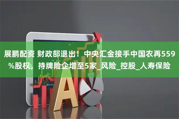 展鹏配资 财政部退出！中央汇金接手中国农再559%股权，持牌险企增至5家_风险_控股_人寿保险